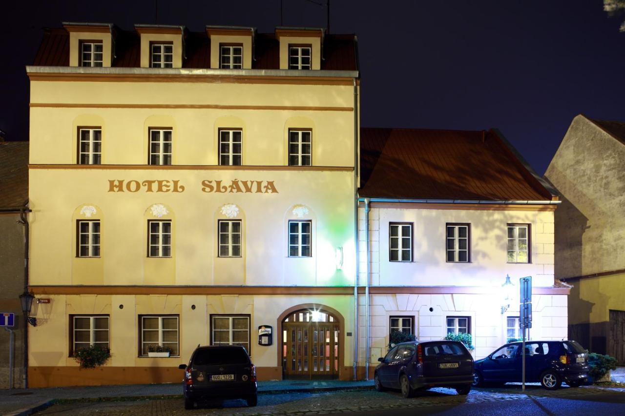 Hotel Slavie Klášterec nad Ohří Exteriör bild